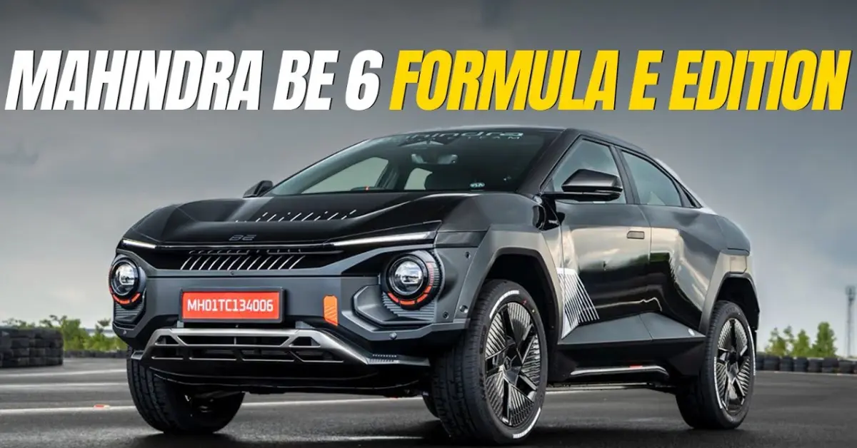 Mahindra BE 6 Formula E Edition 2025